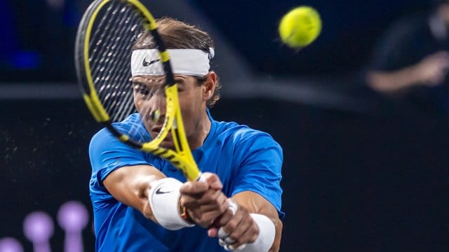 Das Team Europa muss beim Laver Cup am Schlusstag auf Rafael Nadal verzichten.