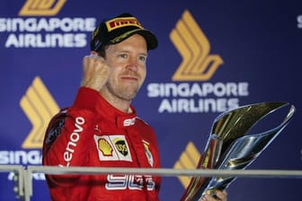Nach 392 Tagen konnte Sebastian Vettel mal wieder ein Formel-1-Rennen für sich entscheiden.