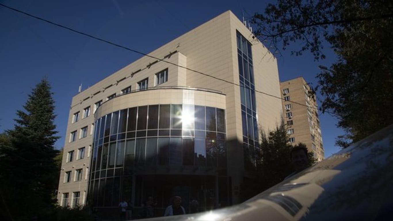 Der Sitz der russischen Anti-Doping-Agentur RUSADA in Moskau.