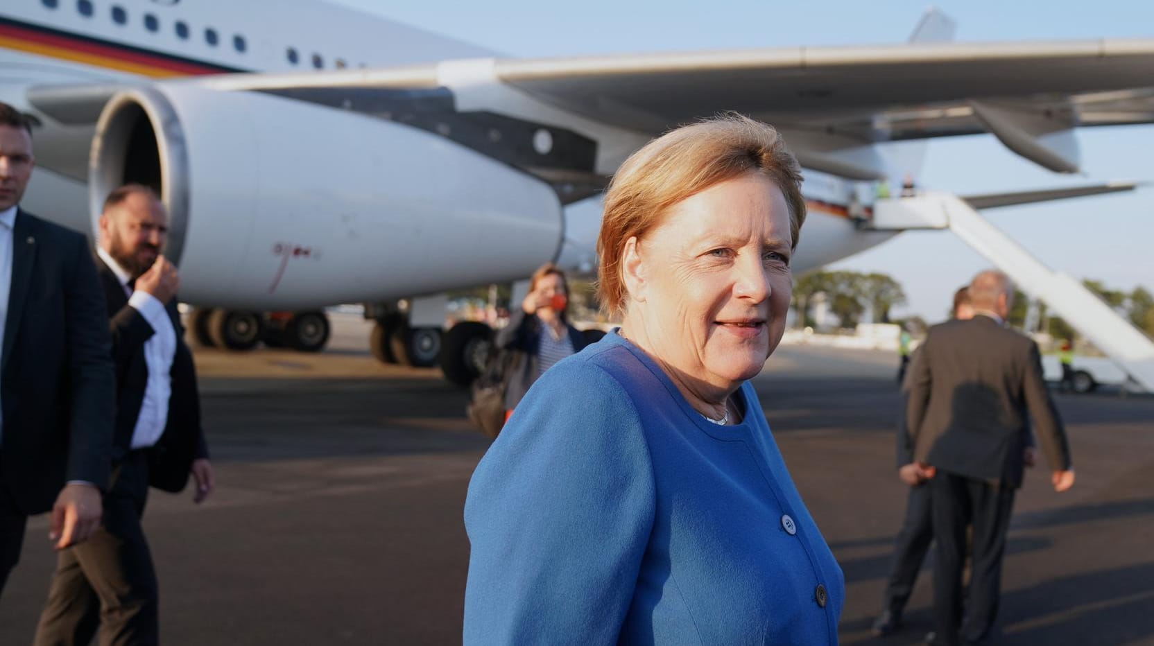 Angela Merkel in New York: Die deutsche Kanzlerin gehört beim Klimagipfel nur zu den Vorreitern, weil so viele noch weiter hinterherhinken.