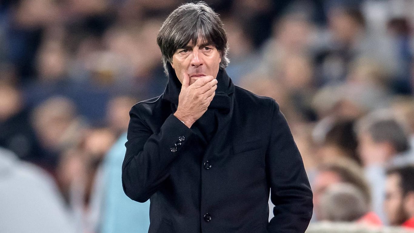 Nationaltrainer: Joachim Löw könnte mit der DFB-Team trotz Abstiegs weiter in der höchsten Klasse der Nations League bleiben.