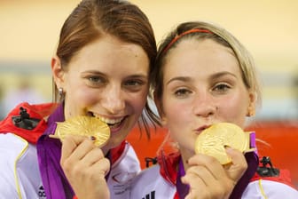 Miriam Welte (l.) und Kristina Vogel holten bei den Olympischen Spielen 2012 in London Gold.