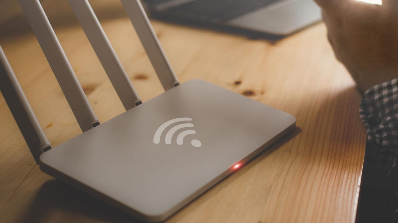 Ein Router: Mit Wi-Fi 6 sind höhere Downloadgeschwindigkeiten möglich.