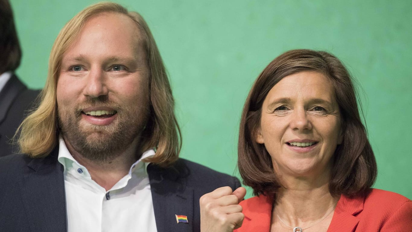 Katrin Göring-Eckardt und Anton Hofreiter: Das Duo will sein Amt behalten.