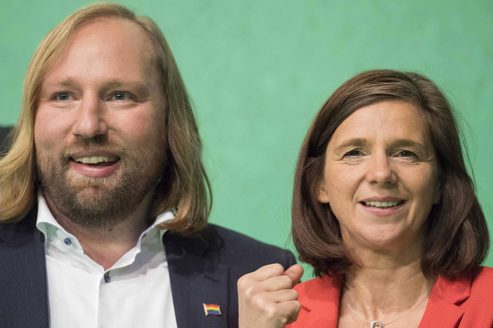 Katrin Göring-Eckardt und Anton Hofreiter: Das Duo will sein Amt behalten.