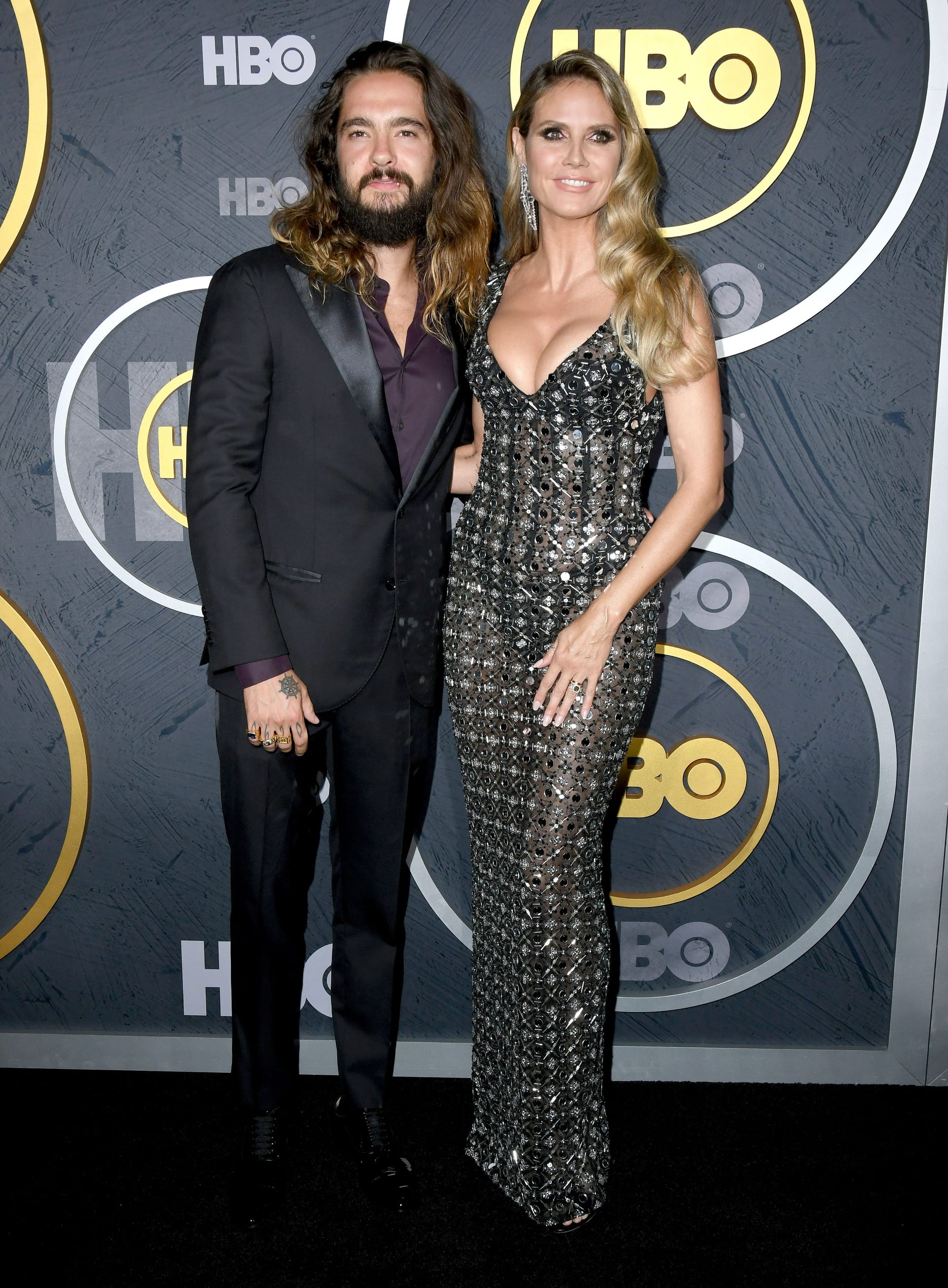 Tom Kaulitz und Heidi Klum: Bei der Aftershowparty war Heidis Outfit ein echter Hingucker.