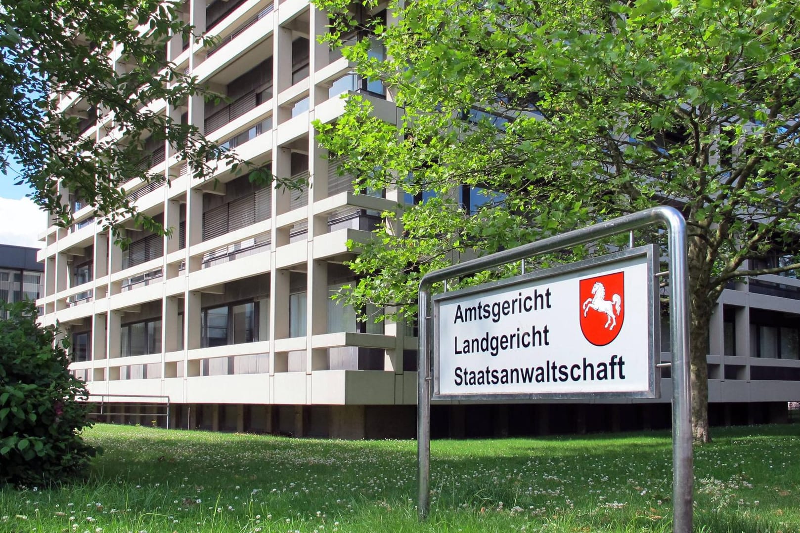 Landgericht Hildesheim: Hier wurde der Mann wegen Volksverhetzung angeklagt.