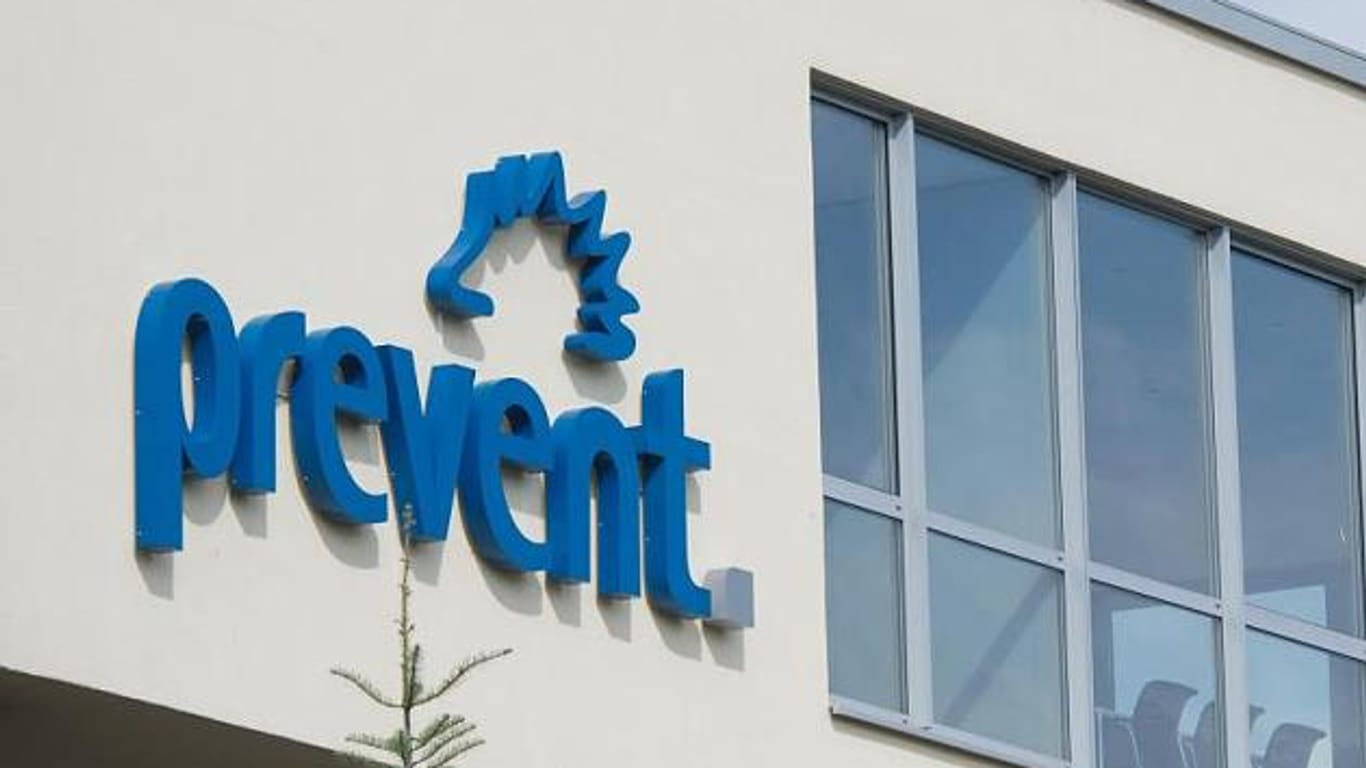 "Prevent"-Schriftzug an einem Firmensitz: In Hagen wurden überraschend 100 Mitarbeiter freigestellt.