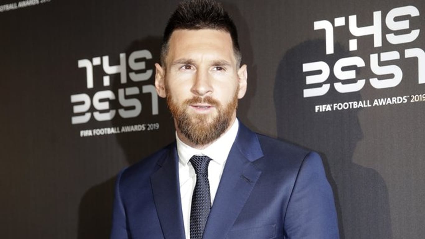 Wurde zum sechsten Mal Weltfußballer des Jahres: Lionel Messi vom FC Barcelona.