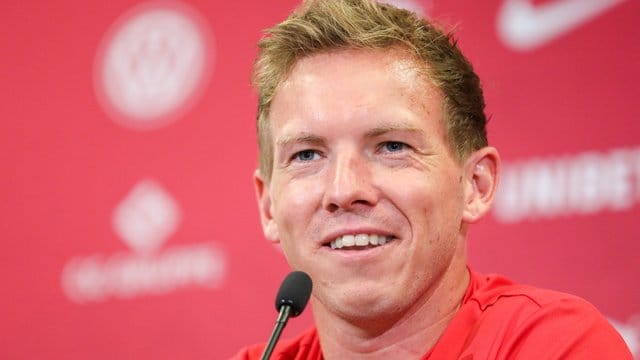 Hat bei RB Leipzig gut Lachen: Coach Julian Nagelsmann.