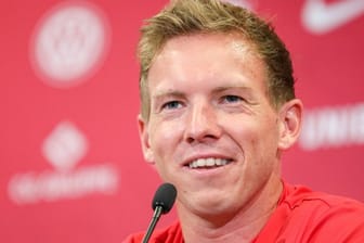 Hat bei RB Leipzig gut Lachen: Coach Julian Nagelsmann.