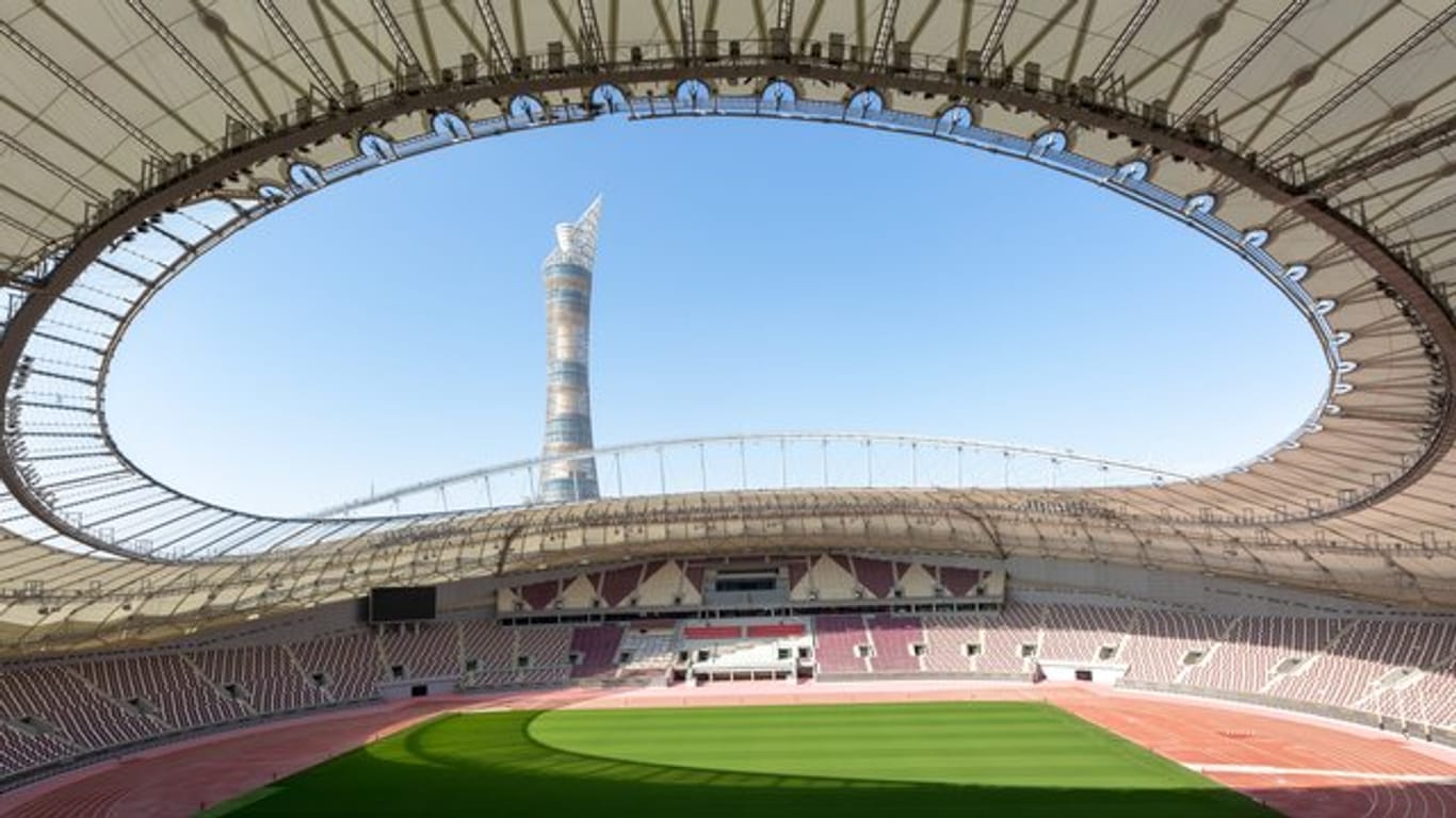 Im Khalifa-Stadion in Doha finden ab Freitag die Leichtathletik-Weltmeisterschaften statt.
