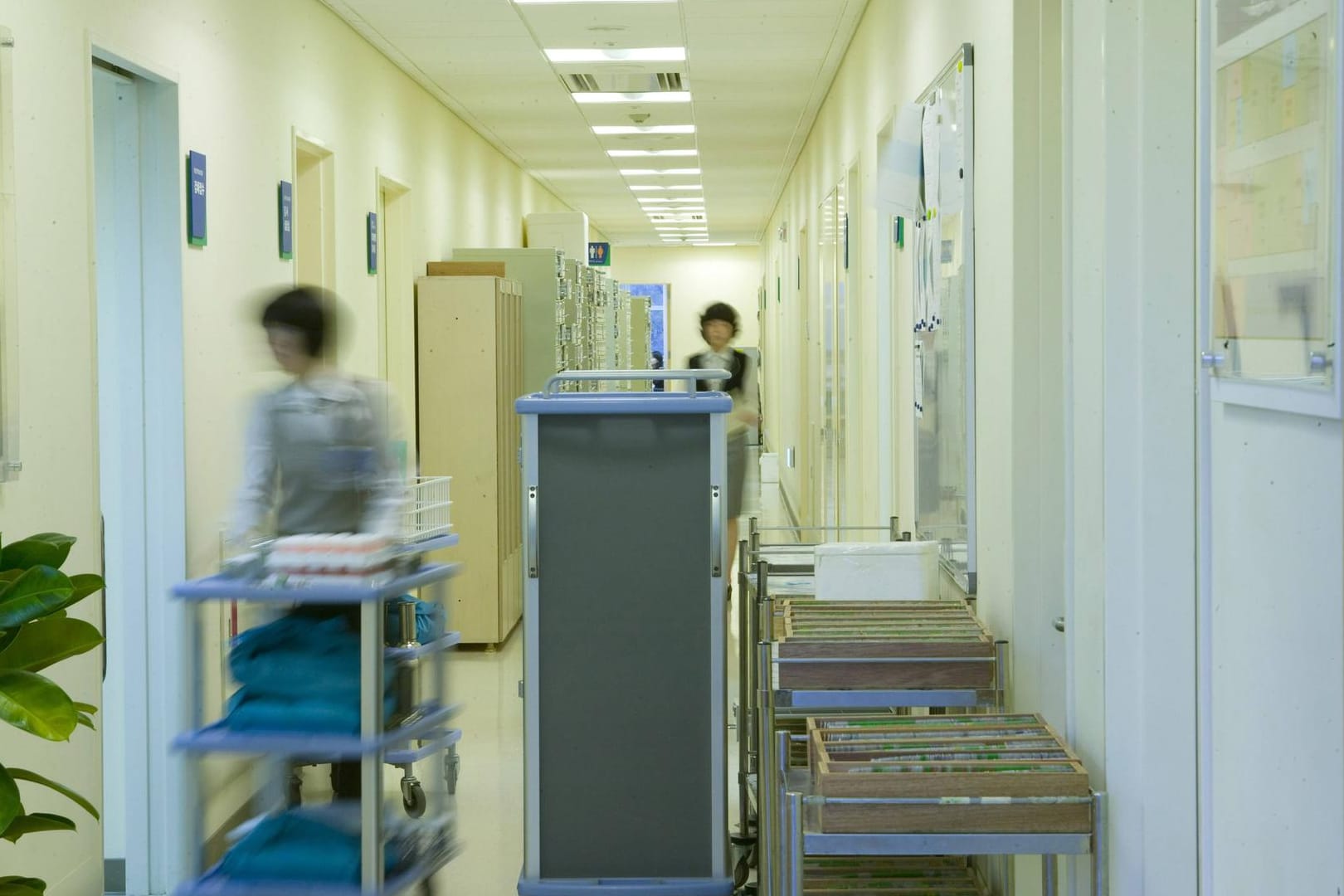 In einem südkoreanischen Krankenhaus (Symbolfoto): In der Hauptstadt Seoul wird gegen einen Arzt und eine Krankenschwester ermittelt.