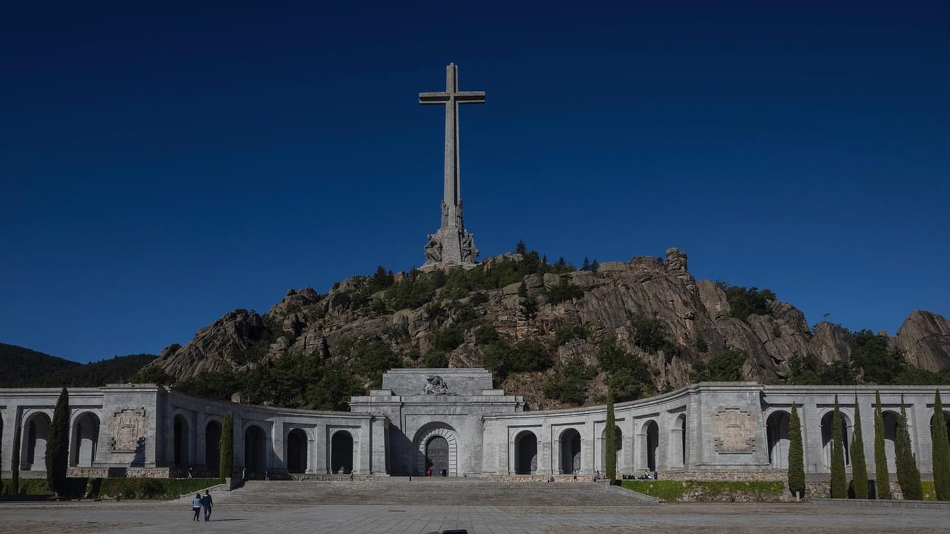 Das Mausoleum im Valle de los Caídos: Hier liegt der ehemalige Diktator Francisco Franco derzeit noch begraben.
