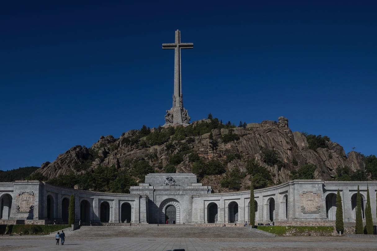 Das Mausoleum im Valle de los Caídos: Hier liegt der ehemalige Diktator Francisco Franco derzeit noch begraben.