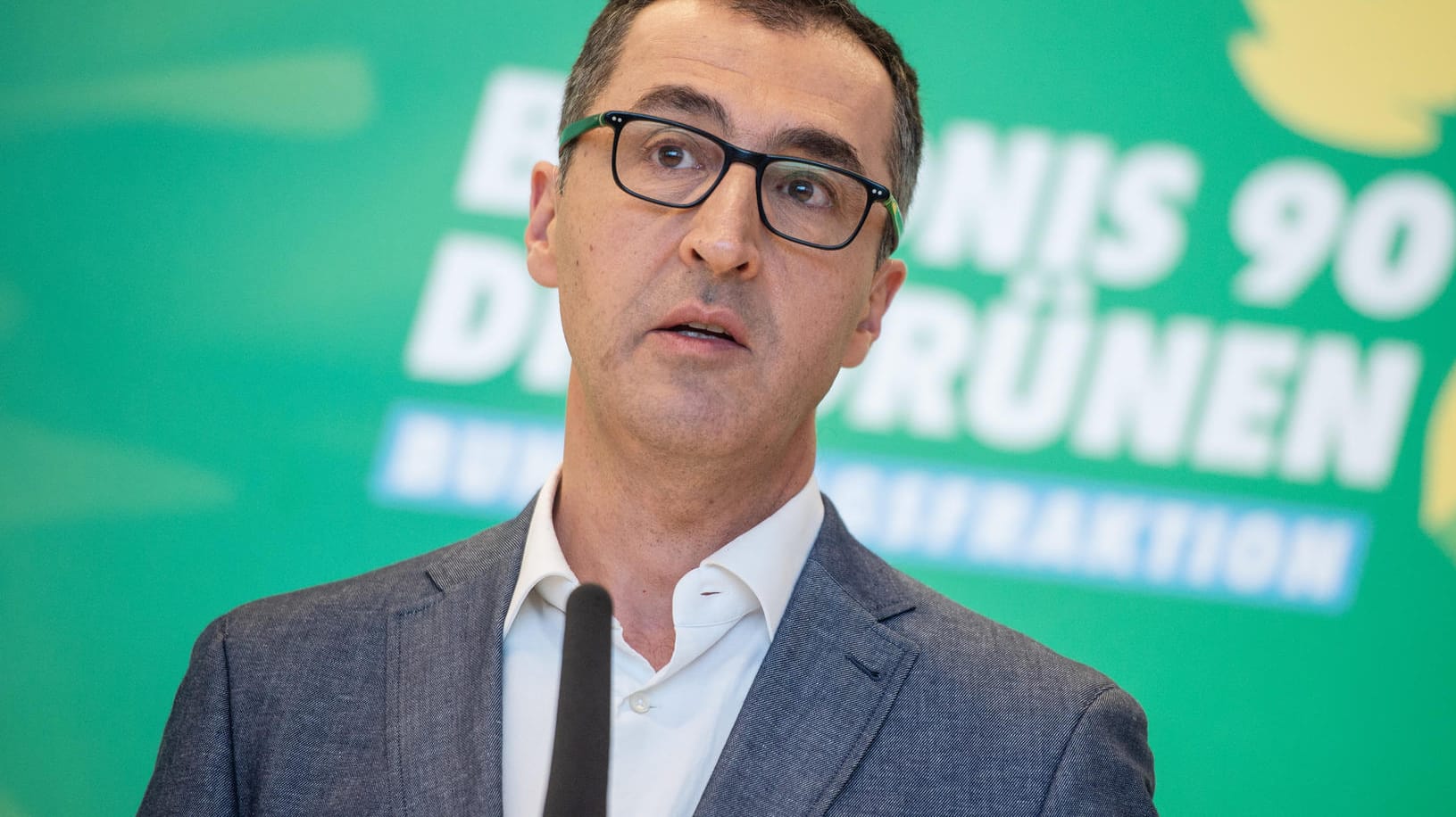 Cem Özdemir nach der Wahl in der Grünen-Fraktion: "Wer kämpft, kann verlieren, wer nicht kämpft, hat schon verloren."