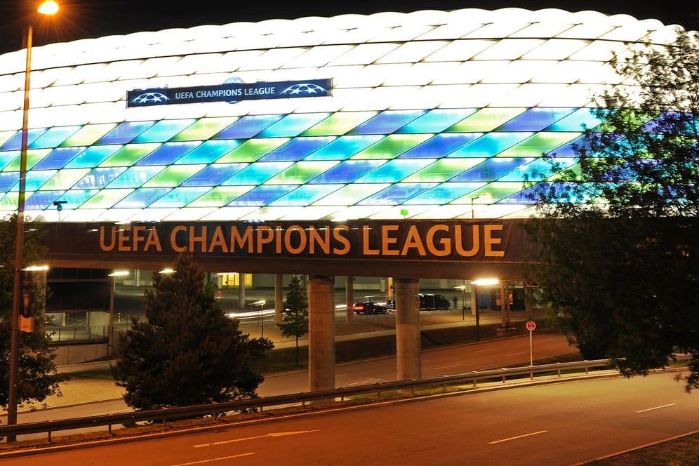 Finale 2022: Die Allianz Arena in München.