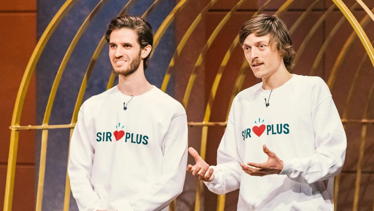 Die Gründer von SIRPLUS: Raphael Fellmer und Martin Schott.