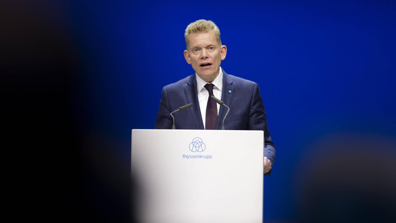 Guido Kerkhoff: Der Vorstandsvorsitzende von ThyssenKrupp soll zeitnah gehen.