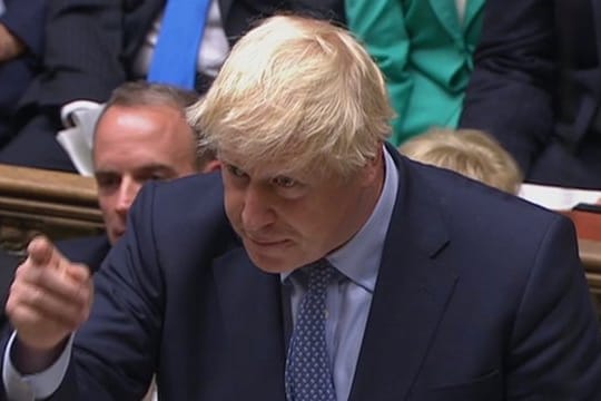 Premier Boris Johnson will Neuwahlen.