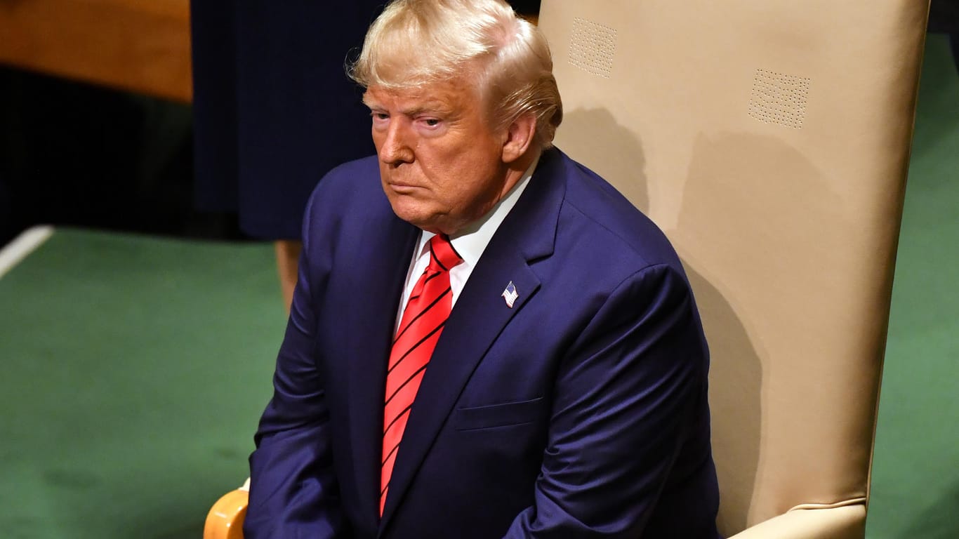 US-Präsident Donald Trump im UN-Hauptquartier: Ein Amtsenthebungsverfahren könnte das Land weiter spalten.