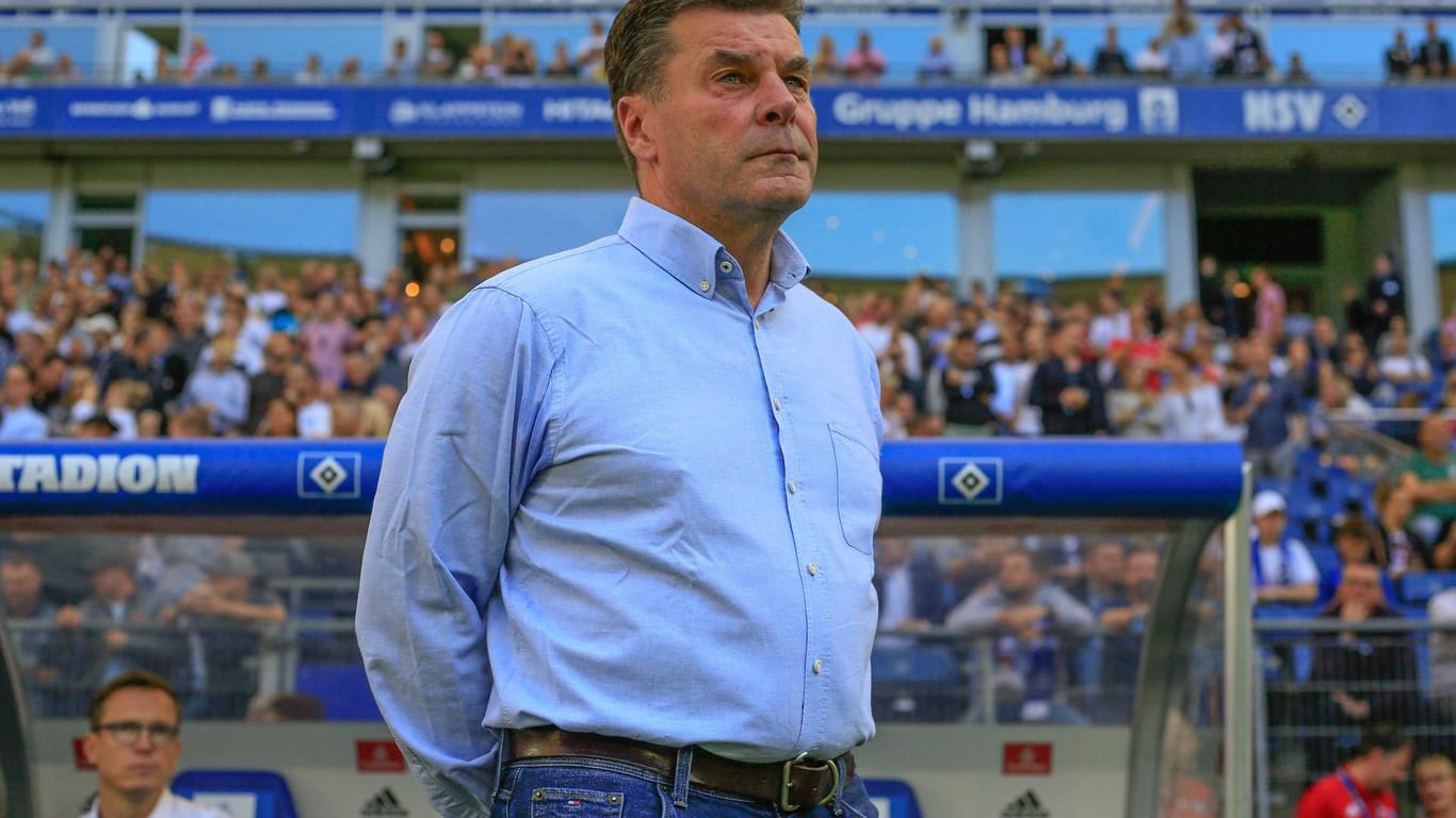 HSV-Trainer Dieter Hecking: Nach dem Tod seines Vaters ist er zurück.