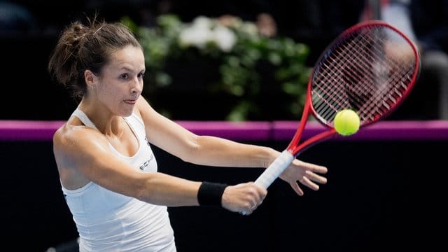 Tatjana Maria schied in Taschkent aus.
