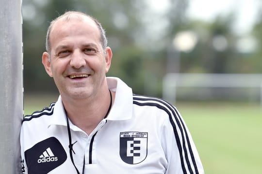 Einer der ersten westdeutschen Spieler, die nach dem Mauerfall im Osten spielten: Sergio Allievi.