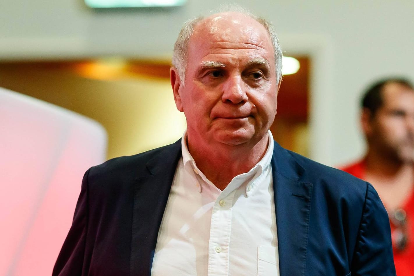 Relativierte seine Aussagen vom Tag des Belgrad-Spiels: Bayern-Präsident Uli Hoeneß.