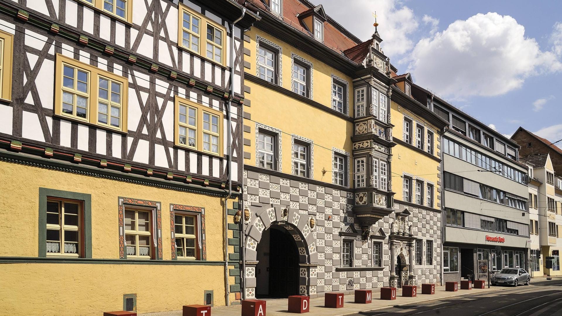 Das "Haus zum Stockfisch": Das Gebäude in der Johannesstraße in Erfurt beherbergt das Stadtmuseum.