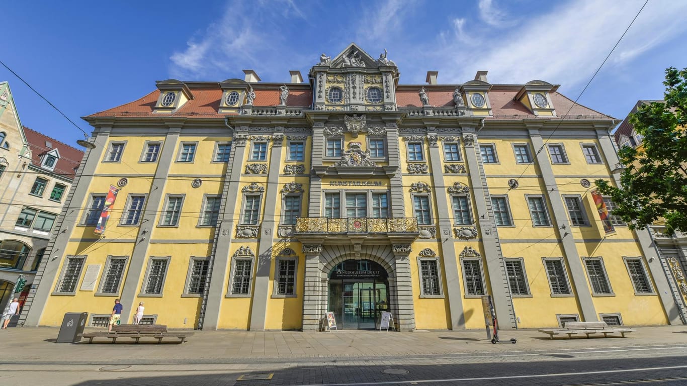 Das Angermuseum in Erfurt: Das Kunstmuseum ist eins der wichtigsten der thüringischen Landeshauptstadt.