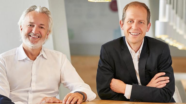 Matthias Dang, Geschäftsführer Ad Alliance (l.) und Stephan Schäfer, Geschäftsführer Inhalte & Marken: Sie sind mitverantwortlich für den neuen Sender der Mediengruppe RTL.