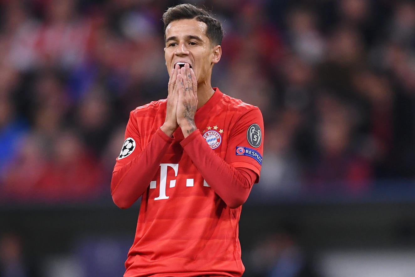 Coutinho im Trikot des FC Bayern: In Spanien erinnert man sich offenbar nicht gerne an den Brasilianer.