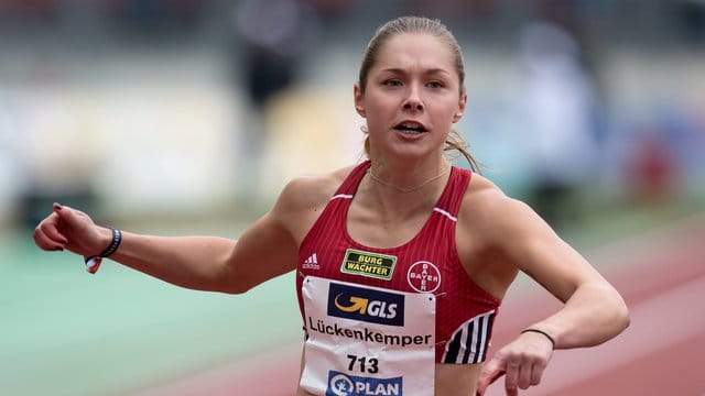 Selbstkritisch: 100-Meter-Ass Gina Lückenkemper.