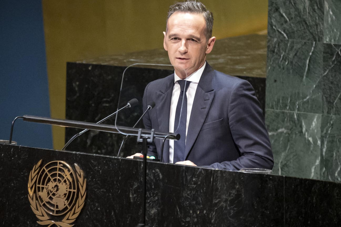 Bundesaußenminister Heiko Maas vor den Vereinten Nationen: Der SPD-Politiker wirbt für eine stärkere internationale Zusammenarbeit.
