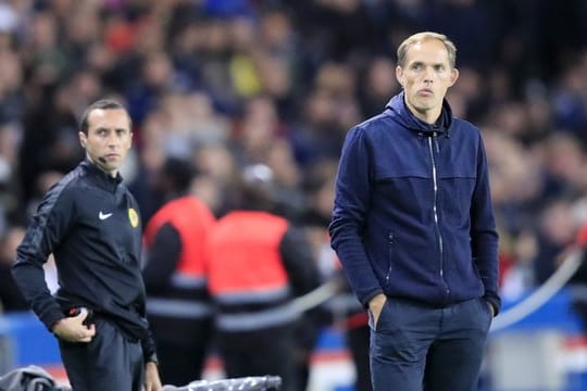 Nicht zufrieden mit der Leistung seines Teams: PSG-Coach Thomas Tuchel.
