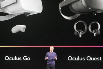 Facebooks VR-Brille Oculus Quest.