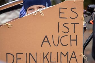 Anders als auf der großen Demo in Berlin vergangene Woche gibt es unter den Parteien im Bundestag kaum einen Konsens zum Klimaschutz.