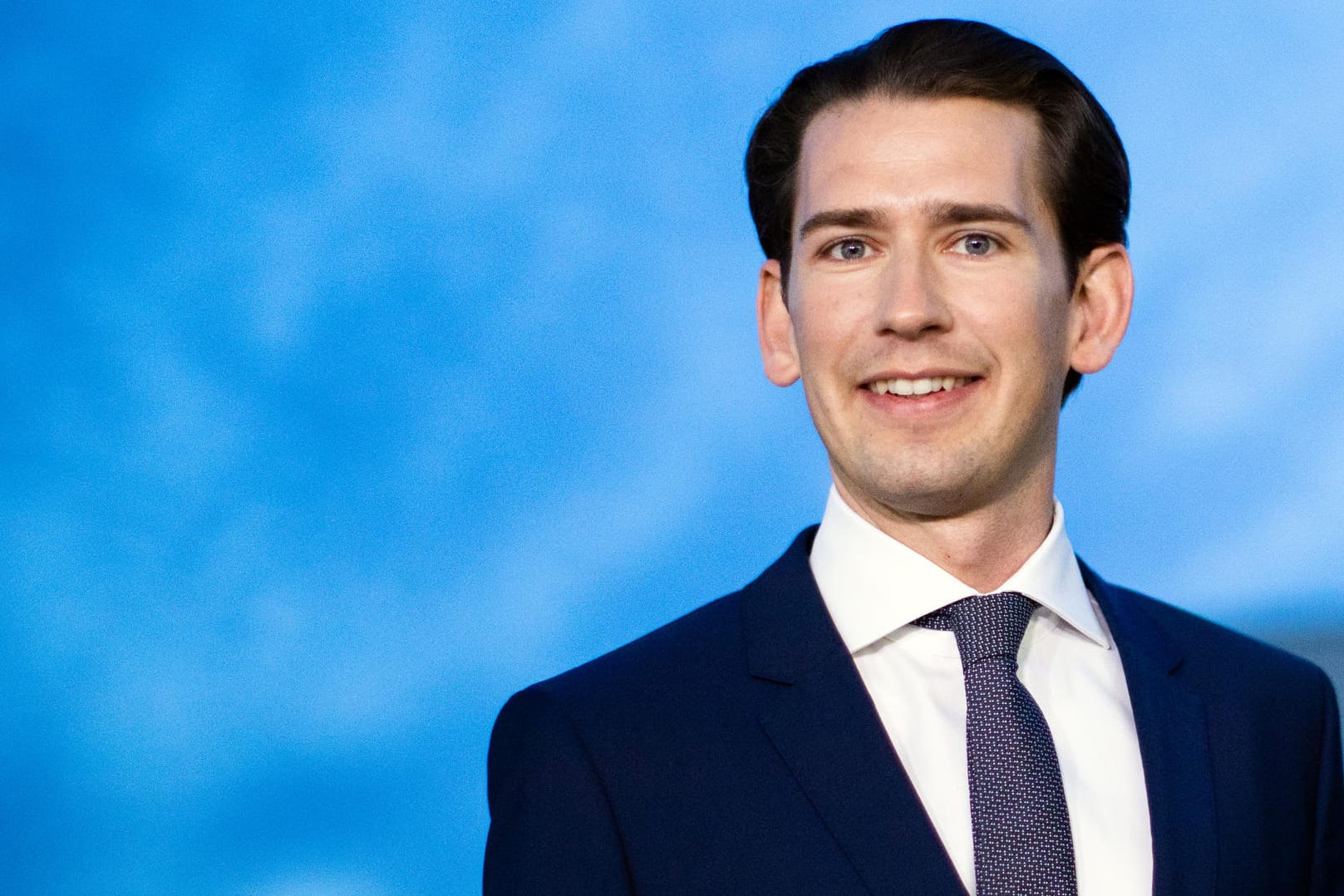 Sebastian Kurz beim TV-Duell: Der Parteivorsitzende der ÖVP ist Favorit bei der Nationalratswahl in Österreich.