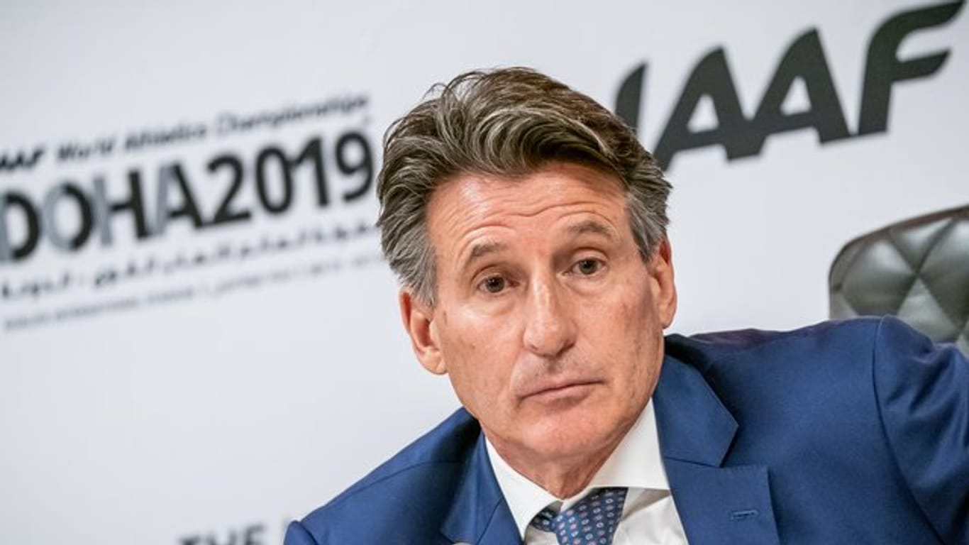 Hypt im Vorfeld schon die WM: Sebastian Coe, Präsident des Internationalen Leichtathletik Verbands IAAF.