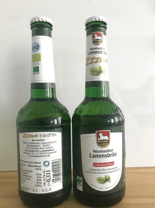 Bierflaschen: Einzelne Flaschen "Neumarkter Lammsbräu Zzzisch Bio-Edelpils" sind von dem Rückruf betroffen.