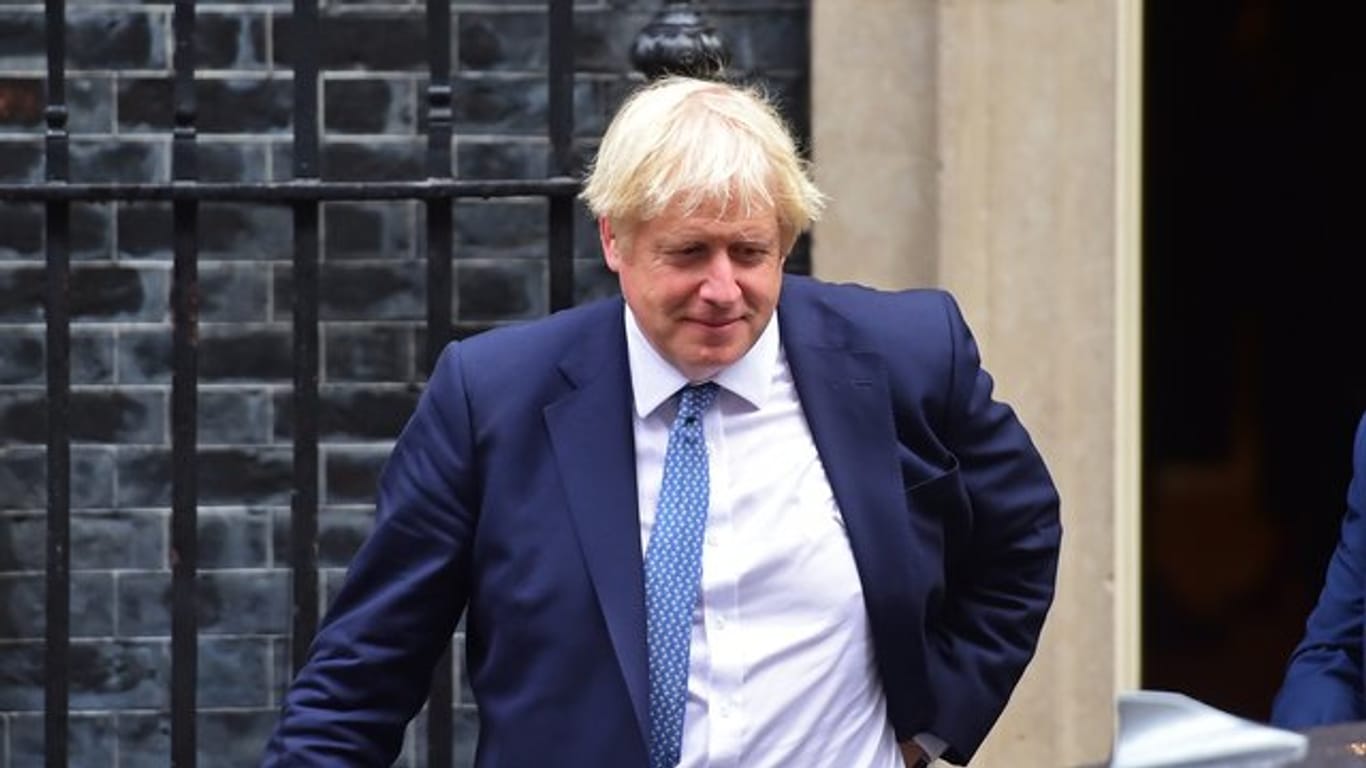 Auf seine Vorschläge wartet die EU: Boris Johnson, Premierminister von Großbritannien, in 10 Downing Street.