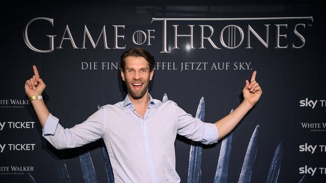 Der Schauspieler Marc Rissmann, auch bekannt als Harry Strickland in der Fantasy-Serie "Game of Thrones".