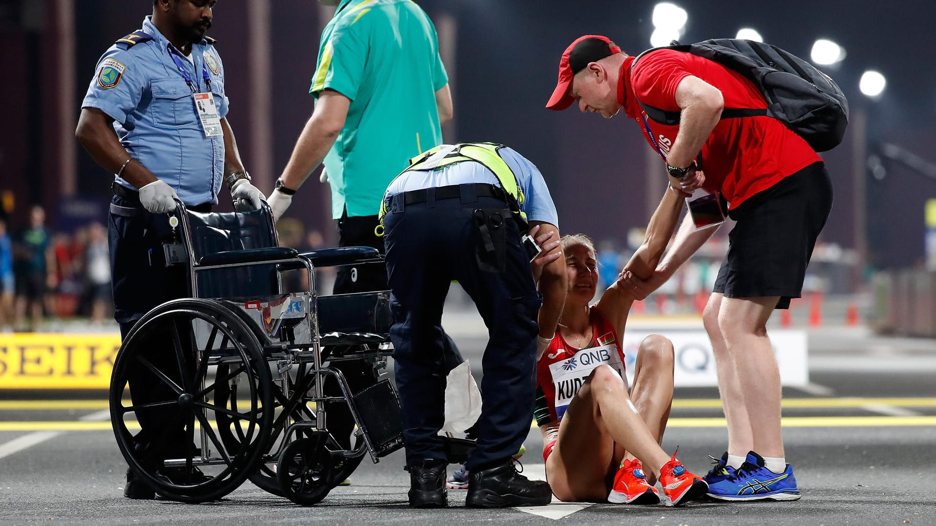 Der Marathon der Abbrüche: Der Start der Leichtathletik-WM in Doha lief alles andere als gut.