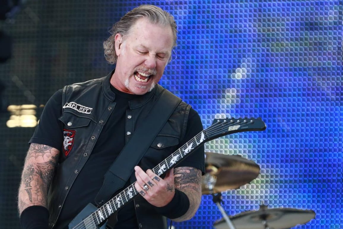 James Hetfield: Wegen seiner Suchterkrankung muss Metallica die geplante Tour absagen.