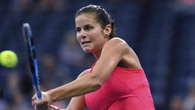 Julia Görges ist beim Turnier in Peking bereits in der ersten Runde ausgeschieden.