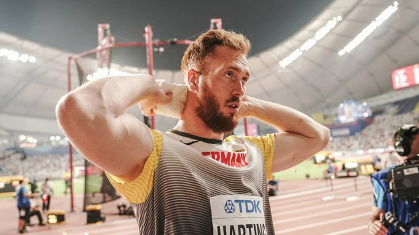 Diskuswerfer Christoph Harting ist bei der WM in Doha ausgeschieden.