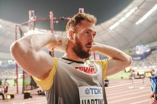 Diskuswerfer Christoph Harting ist bei der WM in Doha ausgeschieden.