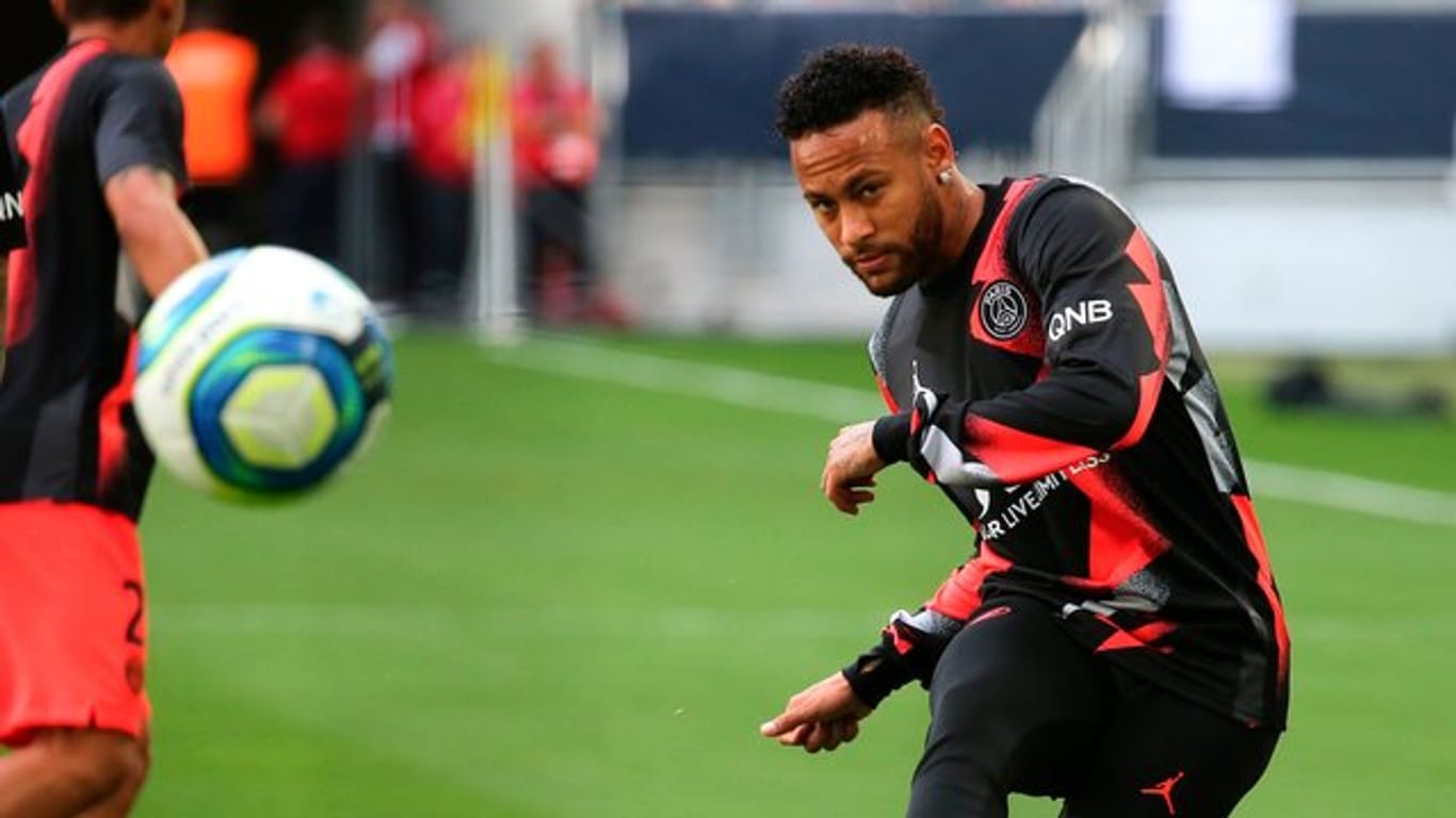 Neymar hat im Spiel gegen Girondins Bordeaux für Paris Saint-Germain das Siegtor geschossen.