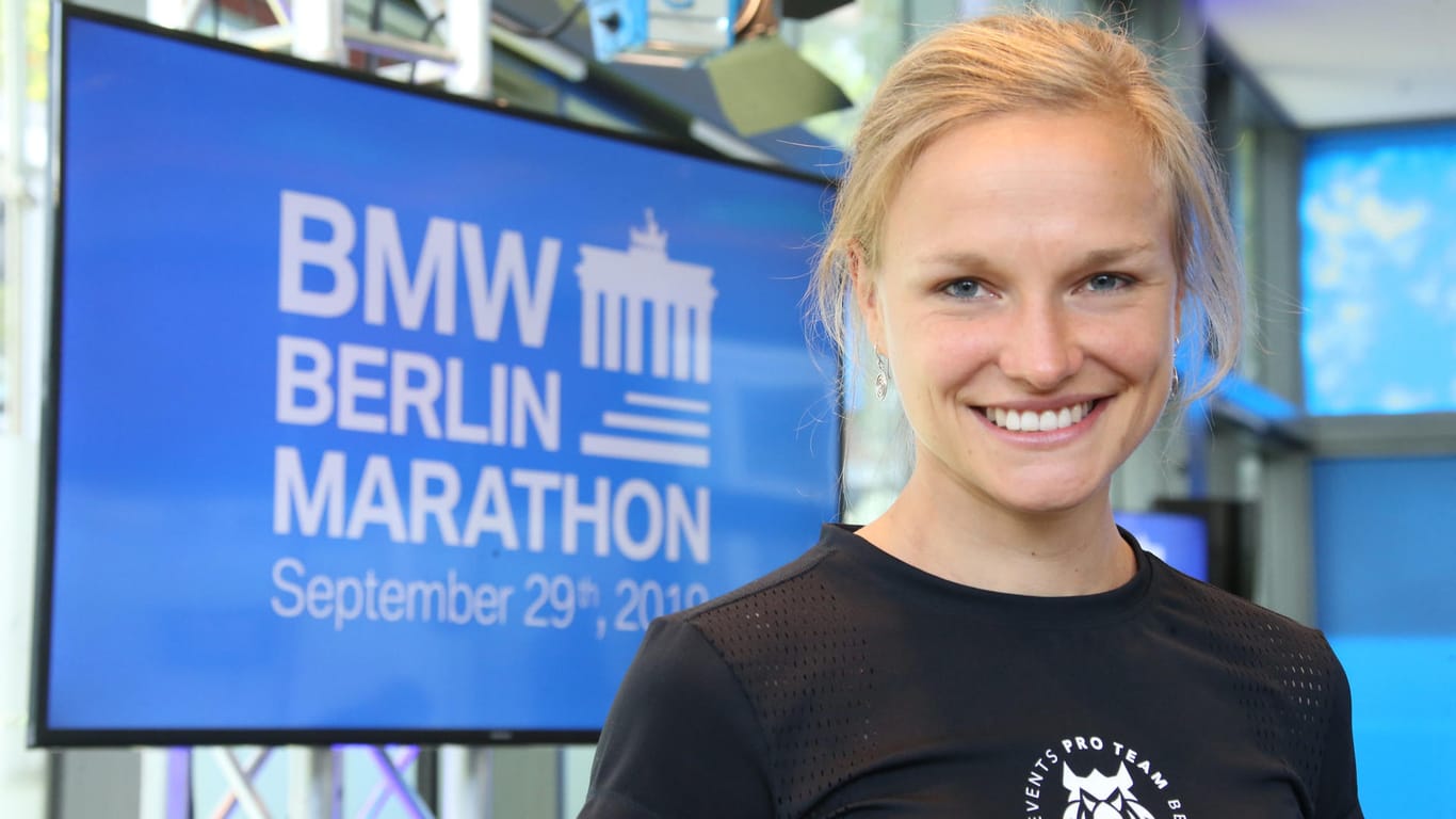 Anna Hahner hat sich beim Berlin-Marathon einige vorgenommen.